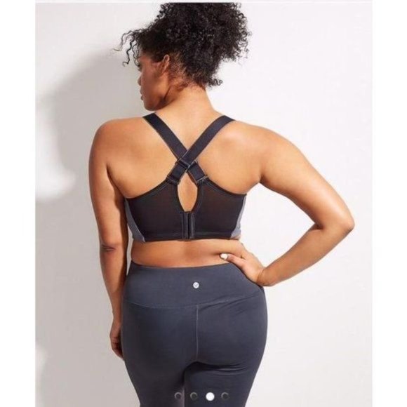 Lane Bryant Livi Active Medium Impact Cooling No Wire Sports Bra 46DD - Picture 2 of 4